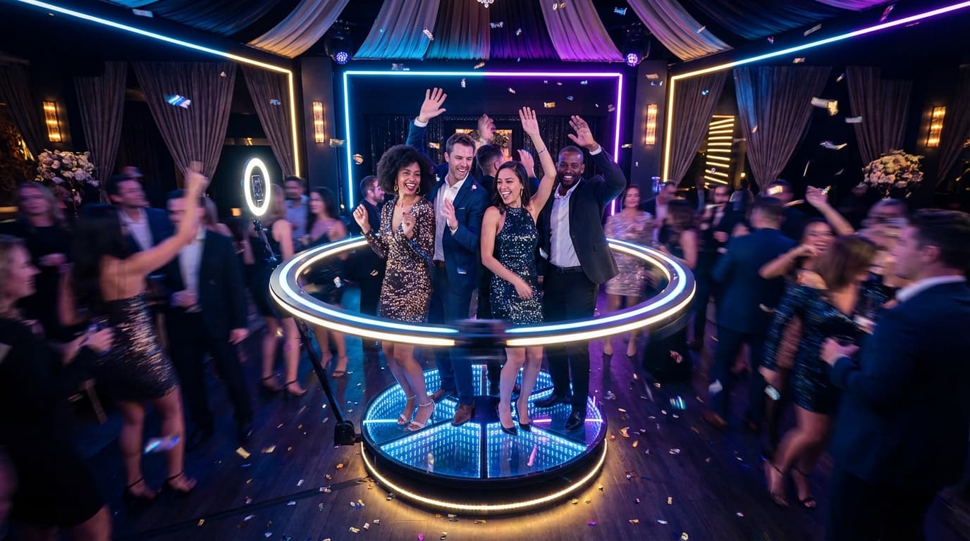 DC 360 Photo Booth Rental for Picture-Perfect Moments