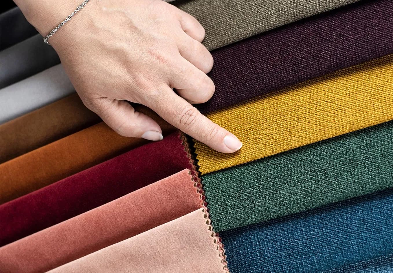 Katoen stoffen assortiment met snelle levering