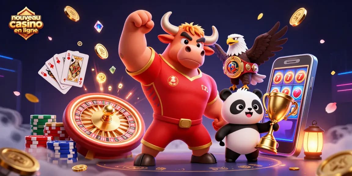 Jouer sur un nouveau casino en ligne avec des personnages en 3D et des éléments de jeu captivants.