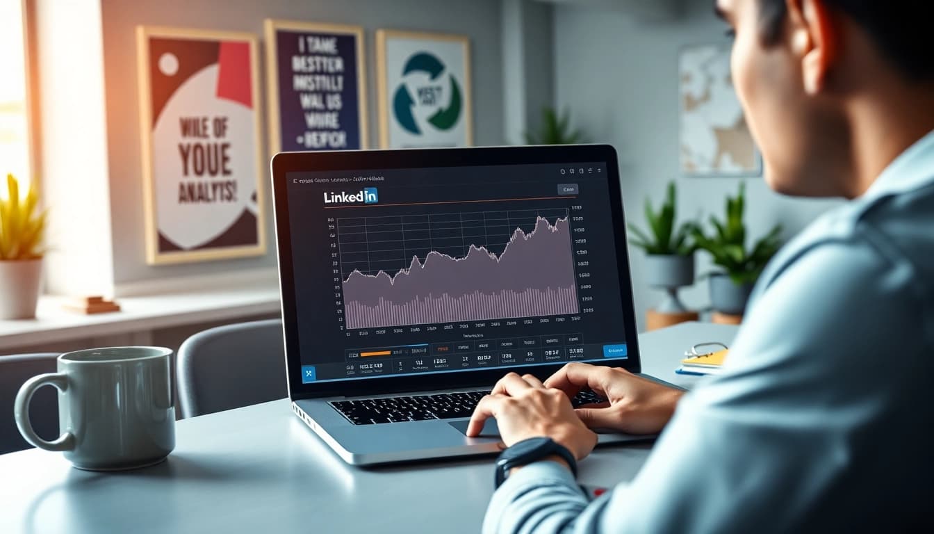 Analyze LinkedIn sales navigator scraper data in a modern workspace for business insights.