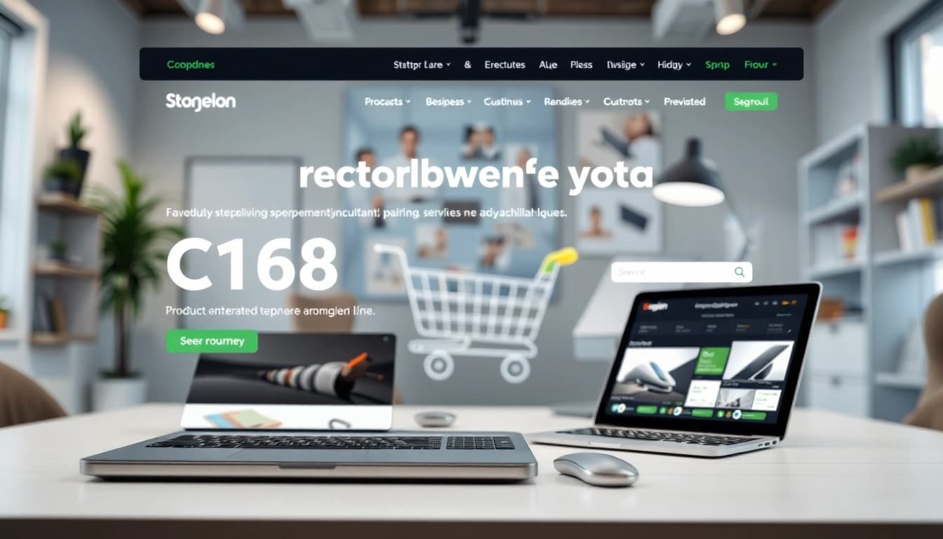 C168 product showcase highlighting premium features in an engaging e-commerce layout.