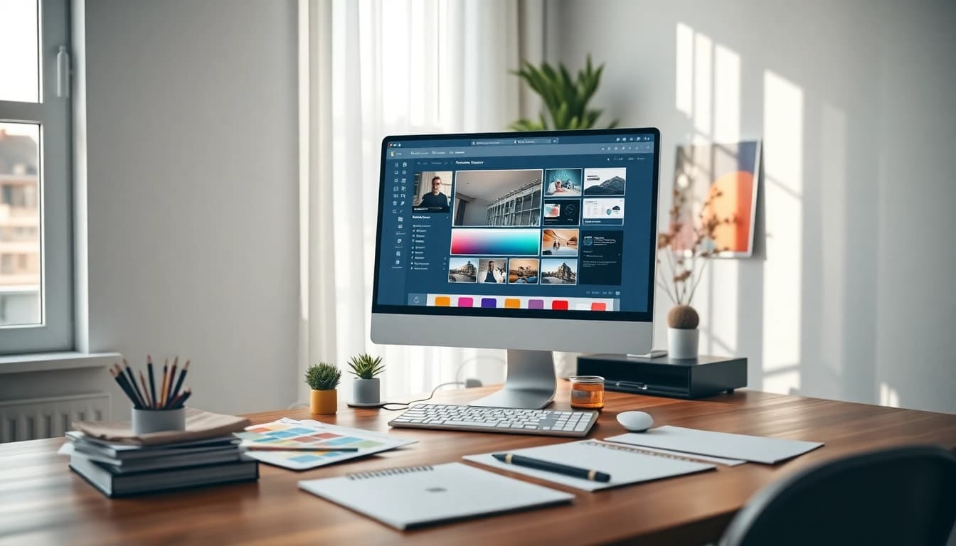 Enhance your experience with https://fhpts.com through a modern website design workspace focused on creativity.