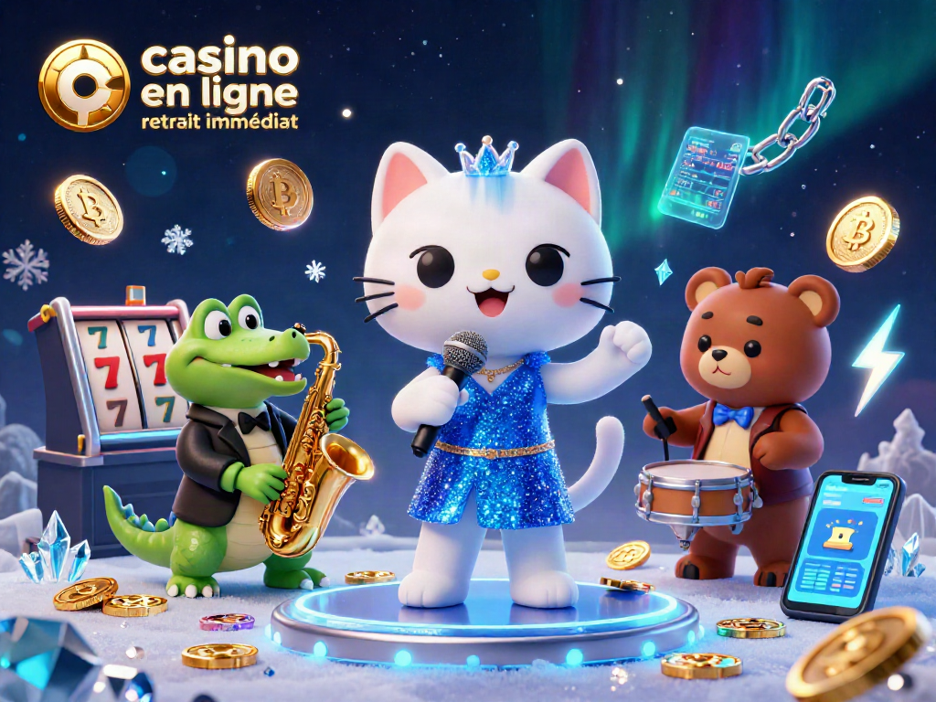 Gagnez rapidement avec casino en ligne retrait immédiat dans une animation dynamique de casino.