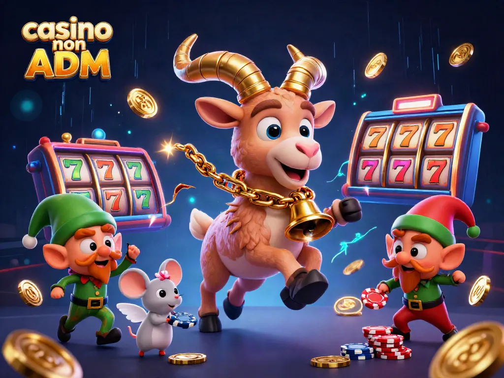 Gioca ai casino non ADM con slot emozionanti e divertenti scene di gioco in un'atmosfera festiva.