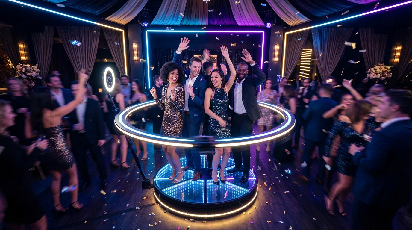 DC 360 Photo Booth Rental for Picture-Perfect Moments