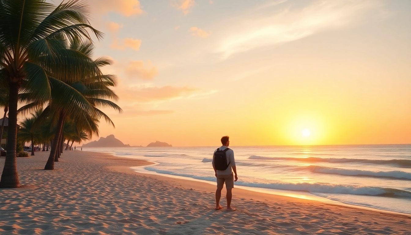 Assessing whether Cabo San Lucas is safe for travel with serene beach backdrop and sunset.