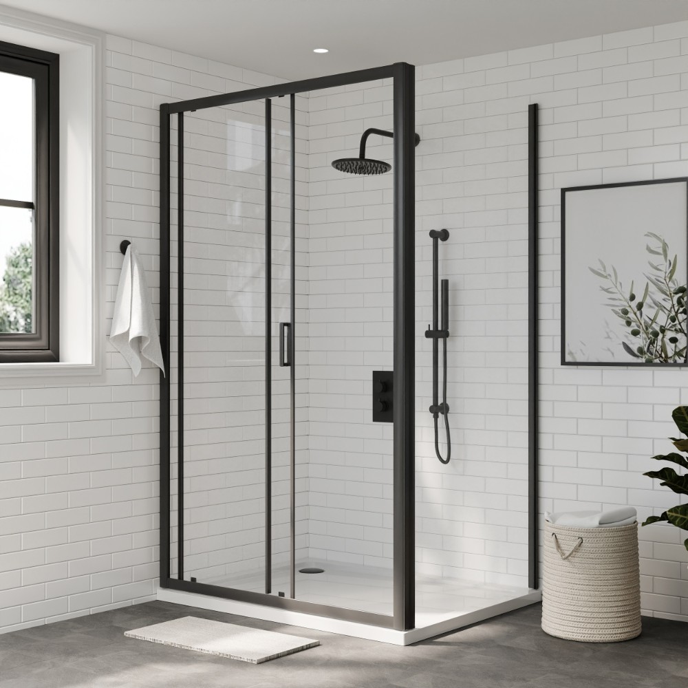 Black Shower Sliding Door Trends for Modern Homes