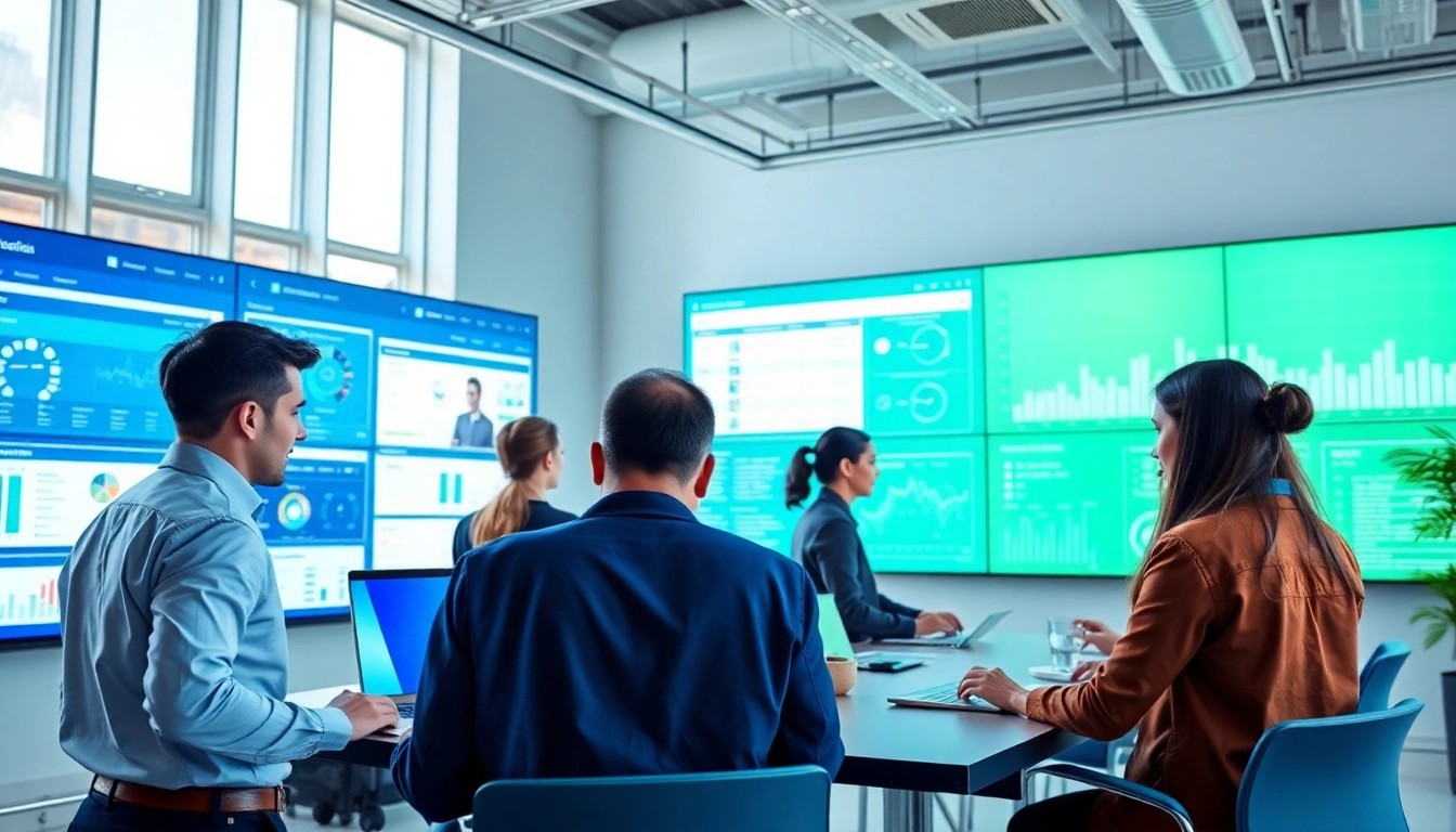 Utilize enterprise search platforms for seamless data retrieval and teamwork in a modern workspace.