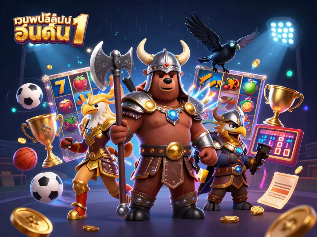 เล่นเกมกับเว็บพนันออนไลน์ อันดับ 1 ที่มาพร้อมกับธีมคาสิโนสุดตื่นเต้น