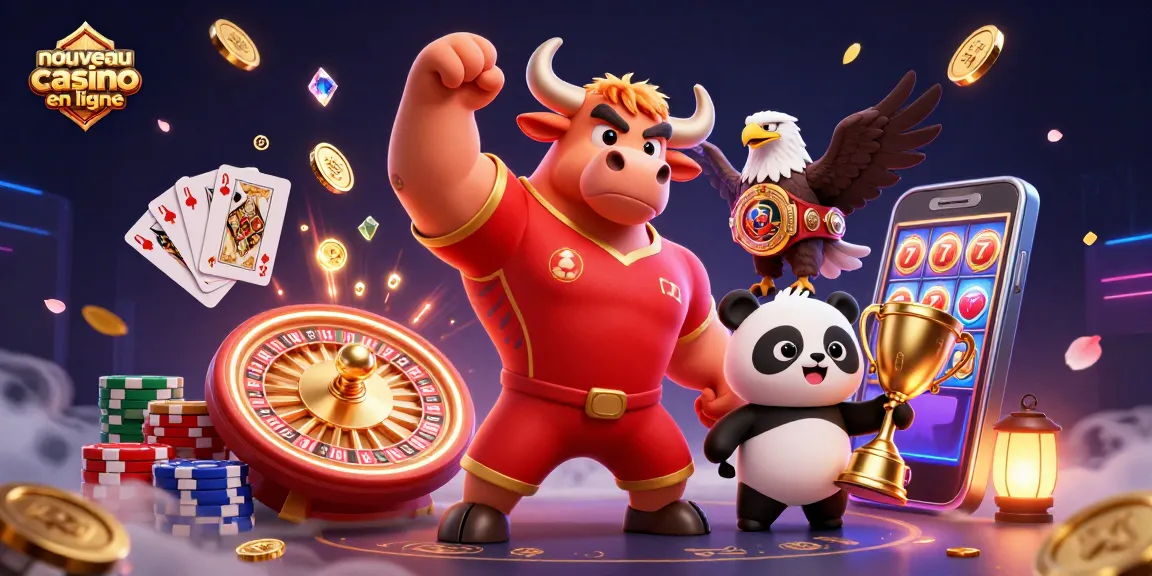 Jouer sur un nouveau casino en ligne avec des personnages en 3D et des éléments de jeu captivants.