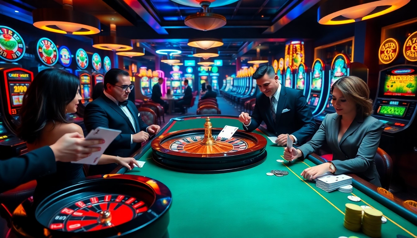 Experience the thrilling excitement of gambling at https://mm88.sa.com/ with all-in poker games and vibrant roulette wheels.