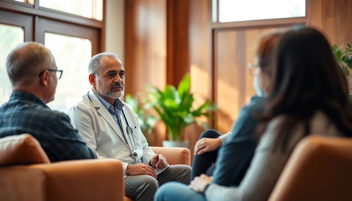 Best psychiatrist in Dubai conducting a session in a warm, inviting office environment.