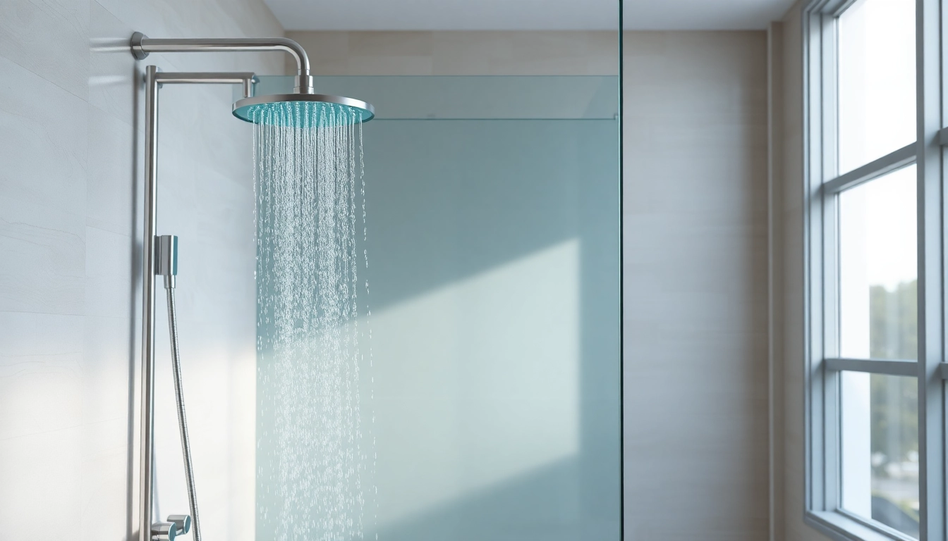 Discover elegant showers Australia in a luxurious bathroom featuring contemporary design elements.
