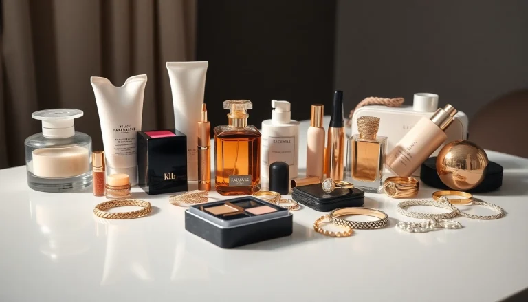 Professional product photography showcasing fashion accessories and cosmetics in Milan