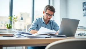 Showcase of translation accuracy at https://www.elitetranslingo.com with a translator in a modern office