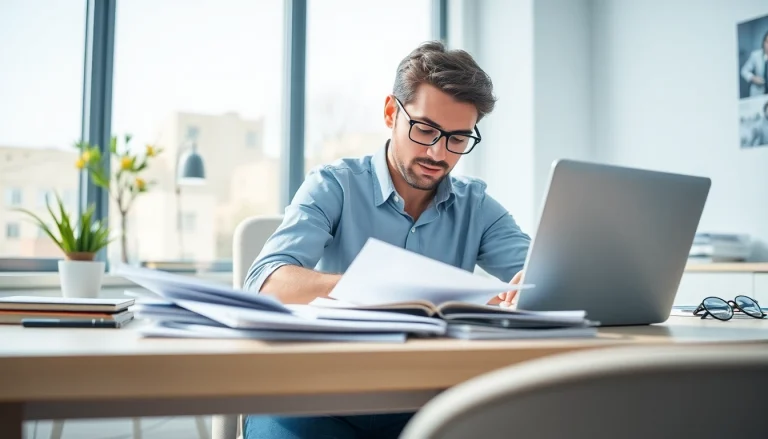 Showcase of translation accuracy at https://www.elitetranslingo.com with a translator in a modern office