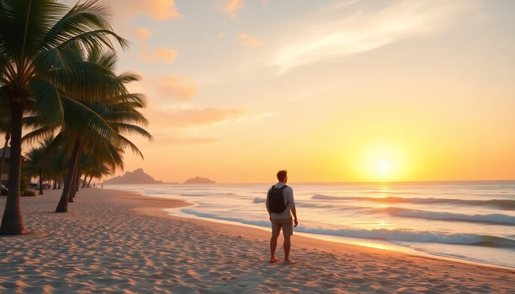 Assessing whether Cabo San Lucas is safe for travel with serene beach backdrop and sunset.