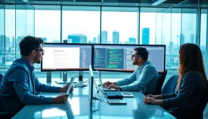 Showcasing teamwork in wordpress services project development.