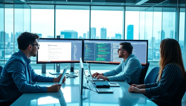 Showcasing teamwork in wordpress services project development.