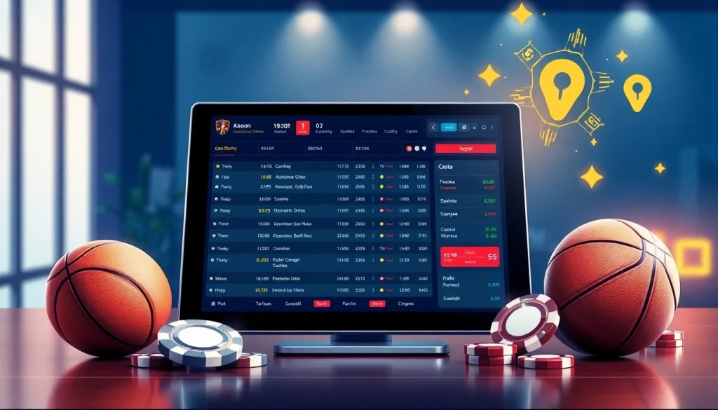 Современный интерфейс платформы онлайн-ставок, демонстрирующий передовые спортивные и казино ставки 79king hn в 2025 году