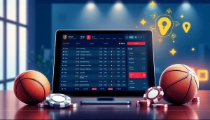 Современный интерфейс платформы онлайн-ставок, демонстрирующий передовые спортивные и казино ставки 79king hn в 2025 году