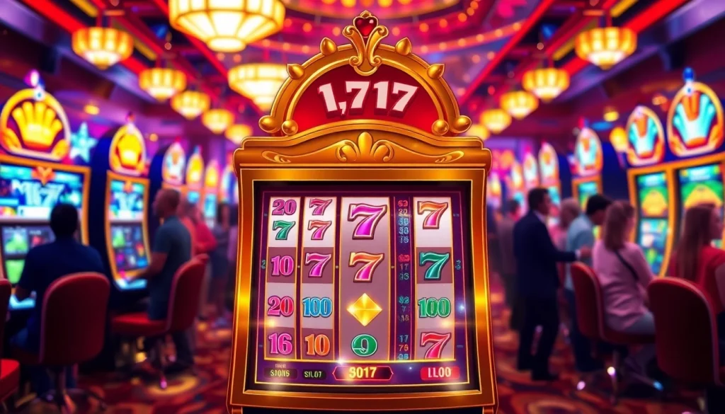 Menangkan jackpot di luxury777 slot dengan mesin slot berkilau dan suasana kasino yang dinamis.
