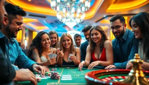 Komengtoto gacor sedang dimainkan oleh para pemain yang bersemangat di kasino yang vibran.