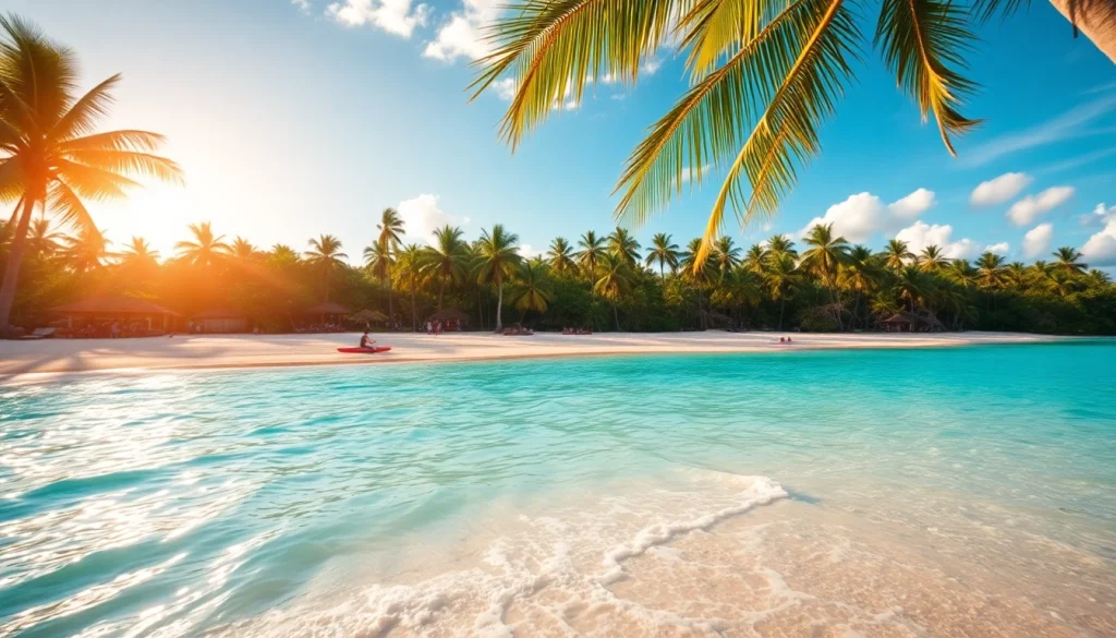 Deslumbrante vista costeira de Paripueira, Alagoas, com águas turquesas e praias de areia.