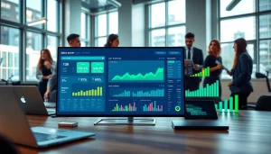 Enhance your JBO experience with a professional workspace showcasing digital collaboration.