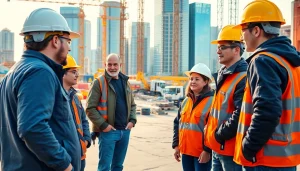 Understand das 142 form as apprentices collaborate on a construction site.