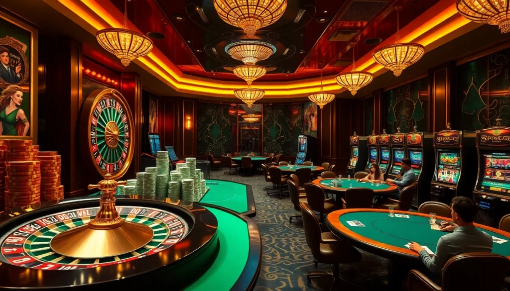 Experience the thrill of gambling at https://top10nhacai.gg/ with vibrant casino tables and dazzling wins.