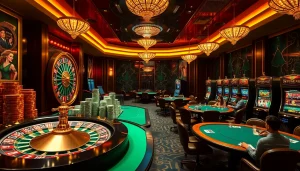 Experience the thrill of gambling at https://top10nhacai.gg/ with vibrant casino tables and dazzling wins.