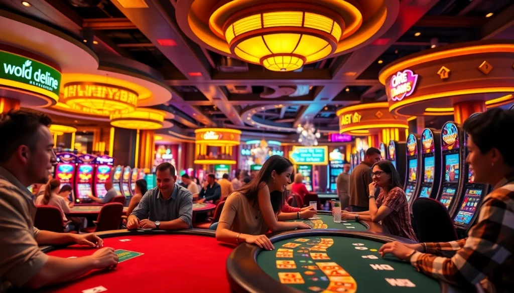 Experience the excitement at the best online casinos for Canada with vibrant games and engaging players.