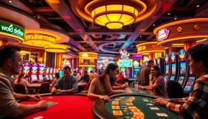 Experience the excitement at the best online casinos for Canada with vibrant games and engaging players.