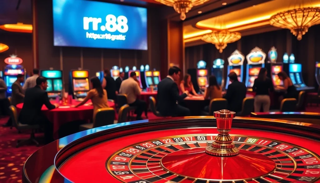 Experience the excitement of winning at RR88 with thrilling games and professional atmosphere.