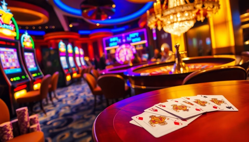 Engage in the excitement of birutoto with vibrant casino tables and dynamic slot machines.