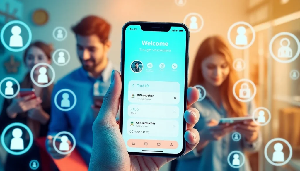 원활한 거래를 위한 스마트폰용 상품권소액결제 앱 인터페이스