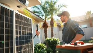 Expert technician performing ac repair mesa az for enhanced home comfort.