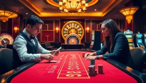 Experience thrilling baccarat gameplay at XX88 with colorful chips and an engaging atmosphere.