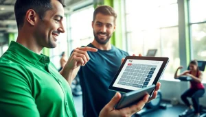 Calculate your daily calorie needs with this tdee calculator demonstration in a gym setting.