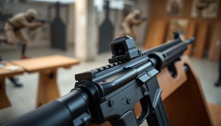 Showcasing the super safety trigger ar15 installed on an AR-15 rifle with detailed craftsmanship.