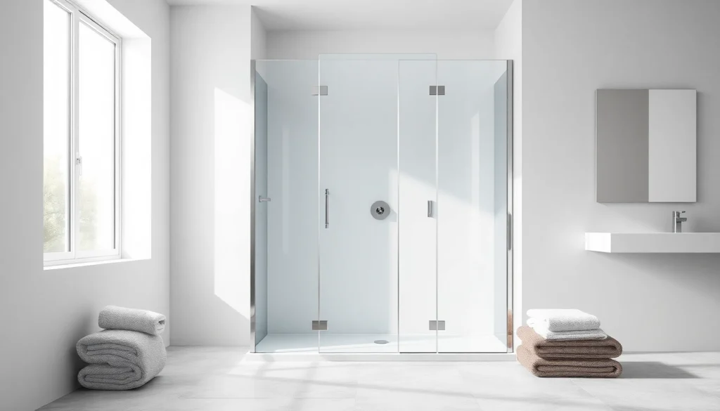 Erleben Sie die elegante sonni Duschkabine 80x80 in einem modernen Badezimmer-Design.