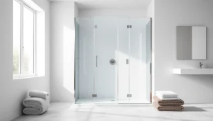 Erleben Sie die elegante sonni Duschkabine 80x80 in einem modernen Badezimmer-Design.