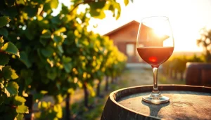 Enjoying fine wines at a stunning winery Sacramento setting with lush vineyards.