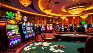 Rasakan sensasi berjudi dengan slot deposit pulsa di meja kasino yang penuh warna.