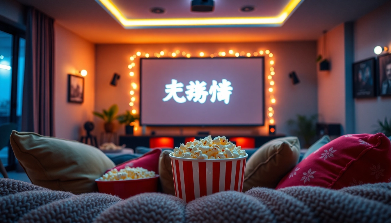 สนุกกับการดูหนังออนไลน์ในบรรยากาศบ้านที่อบอุ่นและสบาย