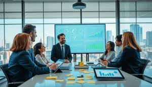 Boost understanding of competitive intelligence faqs with a professional brainstorming scene.