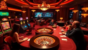 Experience the excitement at SHBET's casino with vibrant games and high-stakes betting.