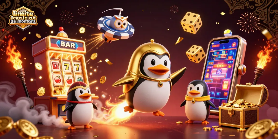 Gagnez avec les paris sportifs et découvrez la limite légale de montant dans cette illustration dynamique de casino.