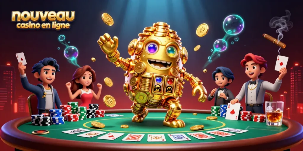 Jouez au nouveau casino en ligne avec des gains captivants et des personnages fantastiques dans une ambiance animée.